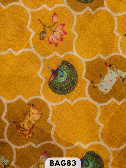 premium tussar fabric -1 mtr