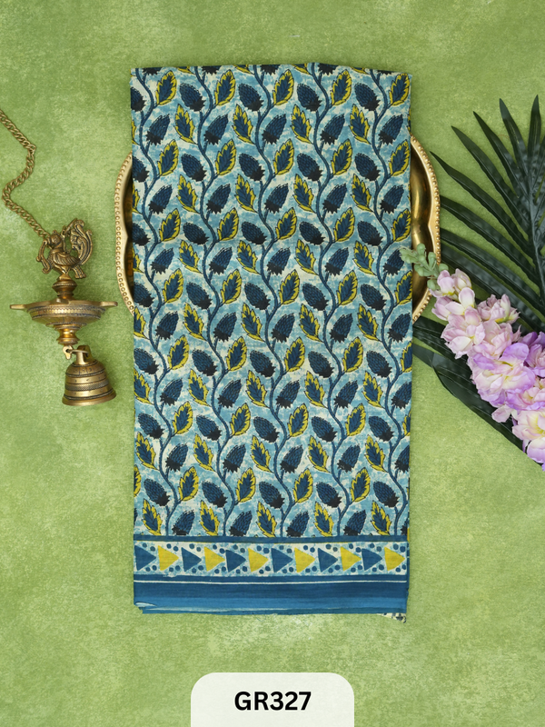Ajrakh Saree.