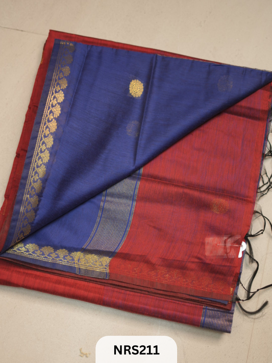 CHANDERI INSPIRED MAHESWARI SAREE
