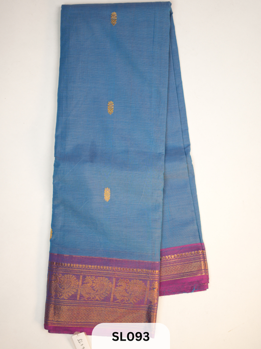 Chettinad Cotton Saree with Rich Pallu