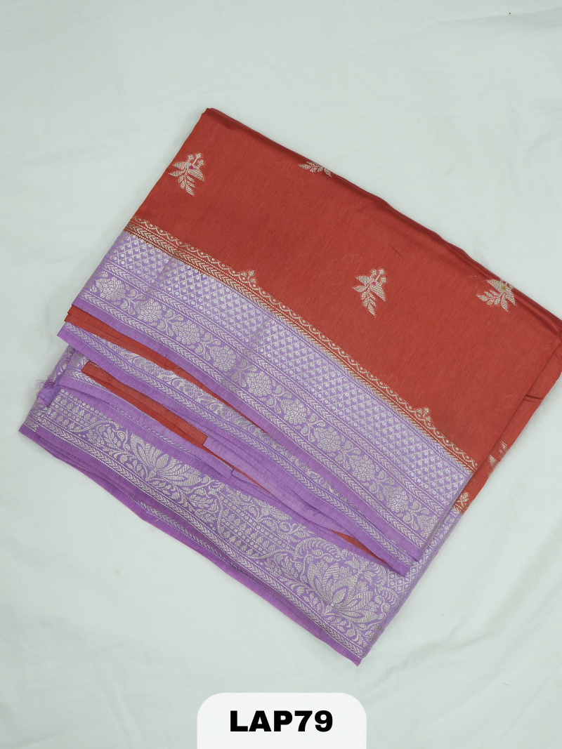 Banaras kora dupion silk saree