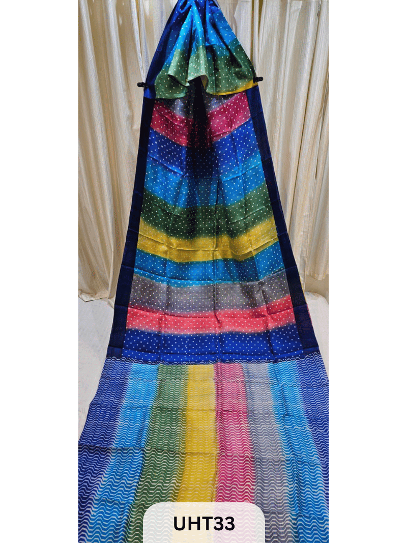 PURE MURSHIDABAD HANDPAINTED SAREE