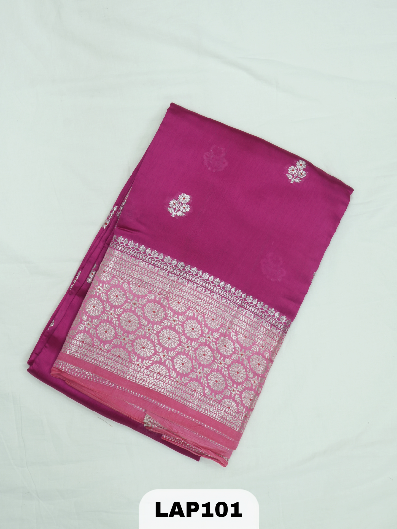 Banaras kora dupion silk saree