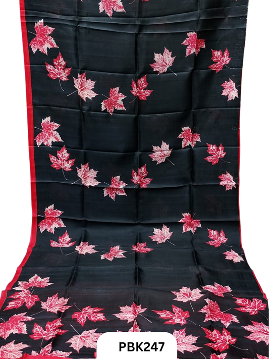 Pure Bishnupuri Silk Saree