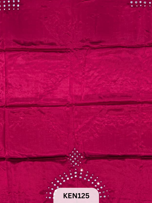 MUSHRU KUTCH MIRROR BLOUSE