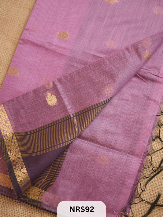 CHANDERI INSPIRED MAHESWARI SAREE