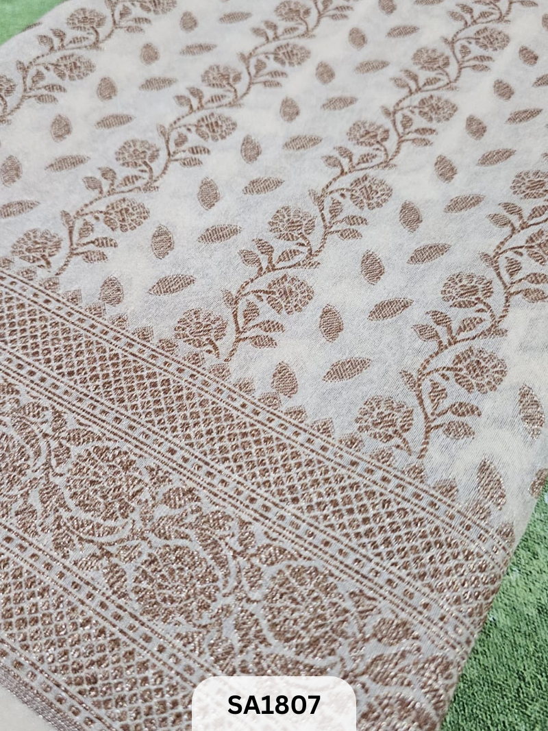 Banarasi  Khadi Chanderi Malmal