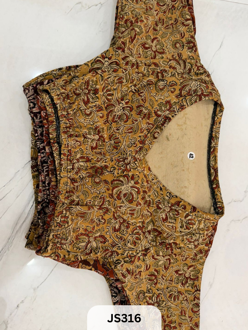 Kalamkari Stitched Blouse - 42