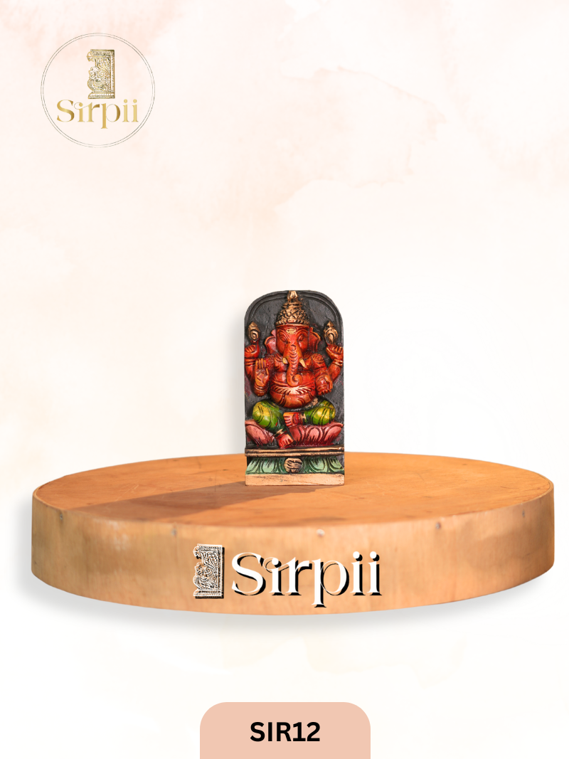 Divine Lord Ganesha Wall Hanging - Height 9" INCH, WIDTH 5"INCH