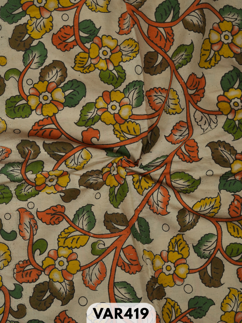 KALAMKARI FABRICS-1 MTR