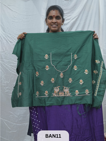 BANDHANI DESIGNER WORK WITH LAGDI PALLU