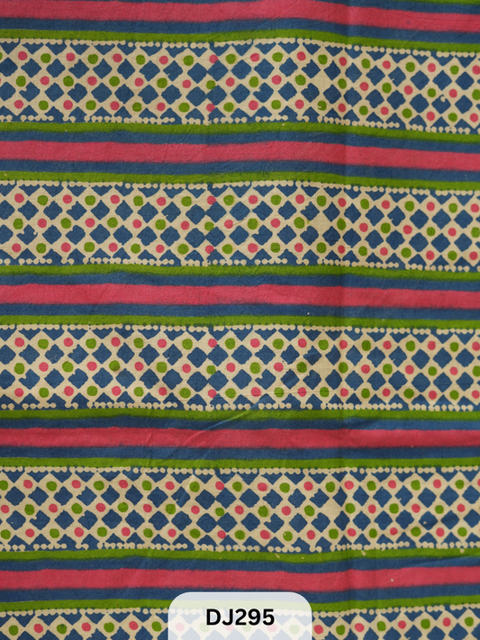 Kalamkari Hand printed - Fabric -1mtr