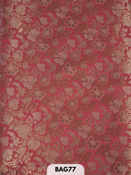 banaras alfi zari fabric -1 mtr