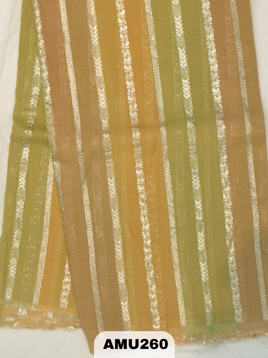 BANARAS RUSSIAN SILK SAREE WITH PRINTED