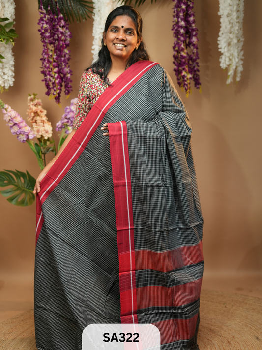 Pettada Anchu Saree-RED Saree Story with Shanmuga Priya