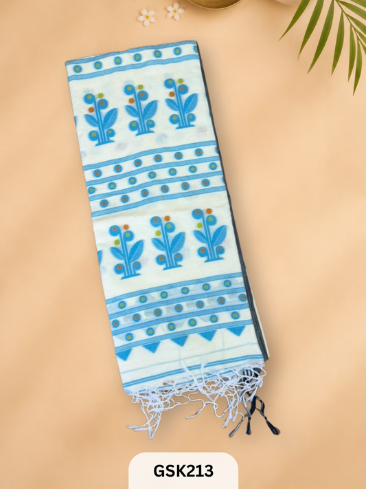 Jamdani Powerloom Weave