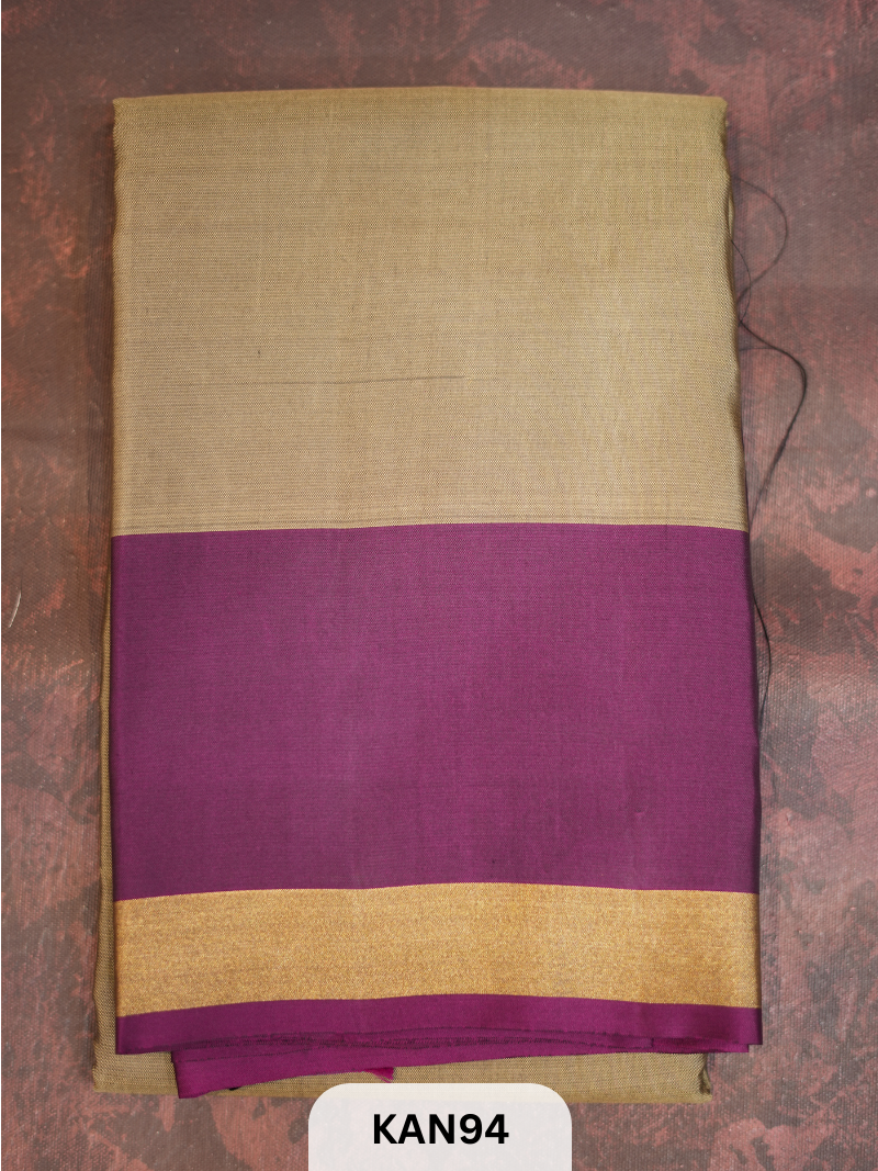 KANCHIPURAM HANDLOOM PURE SOFT SILK