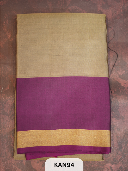 KANCHIPURAM HANDLOOM PURE SOFT SILK