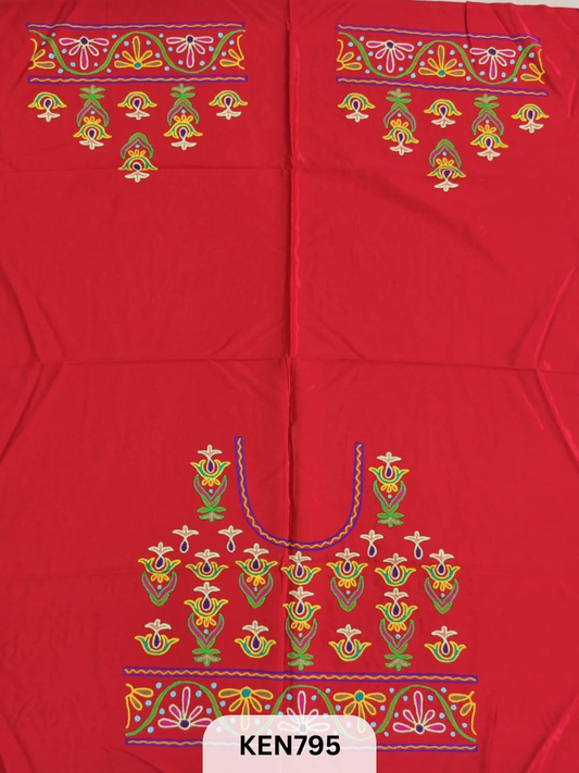 MASHRU HANDWORK BLOUSE PIECE