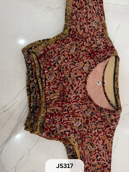 Kalamkari Stitched Blouse - 42