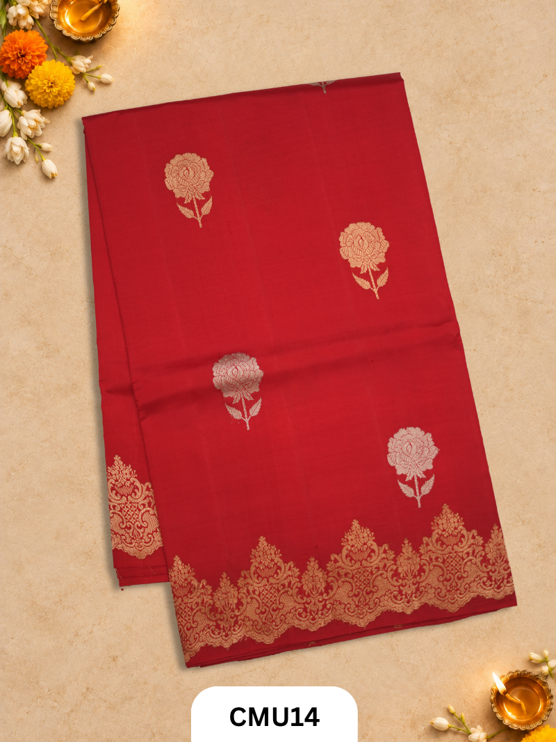 Pure Handloom Banaras Kathan Silk Saree