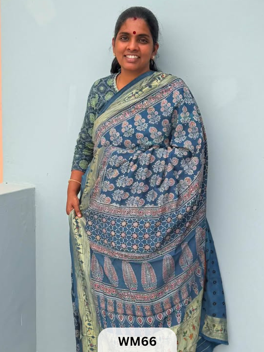 MODAL WITH PAITHANI SAREE