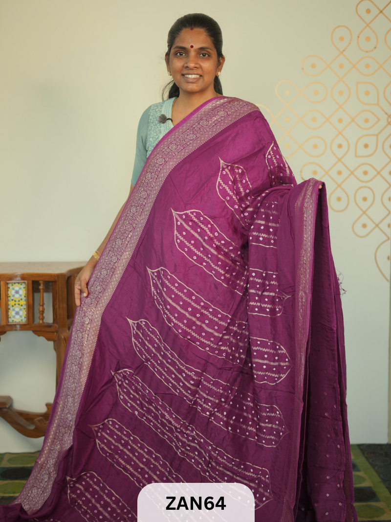 BANARASI BANDHINI SAREE