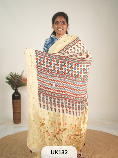 DOLA AJRAKH SAREE