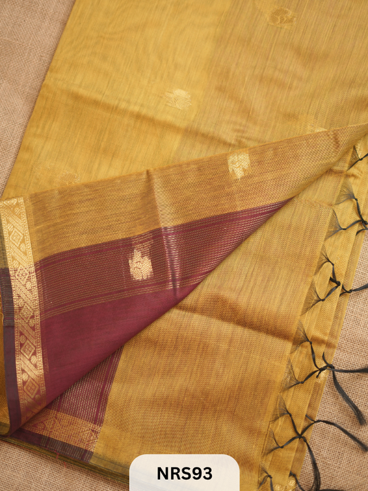 CHANDERI INSPIRED MAHESWARI SAREE