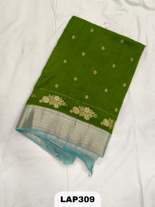 Banaras dupion raw silk saree
