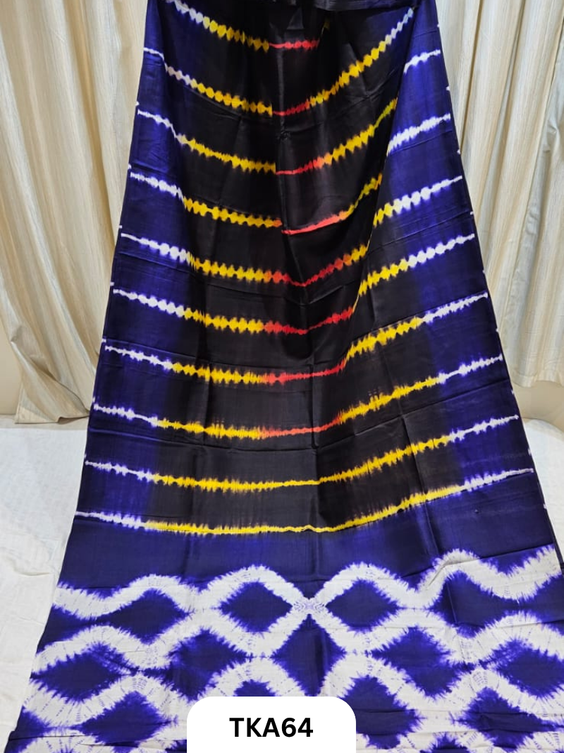 Pure Bishnupuri Silk - Shibori 4ply work saree