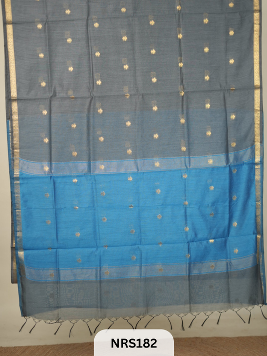 CHANDERI INSPIRED MAHESWARI SAREE