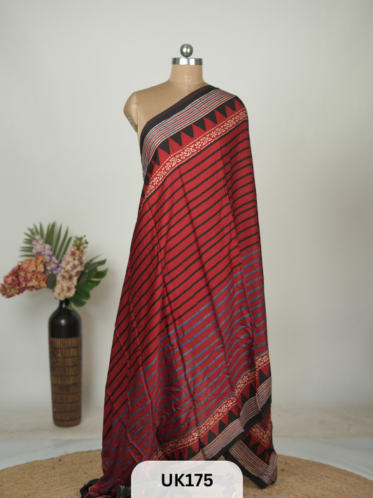MODAL HANDBLOCK DUPATTA