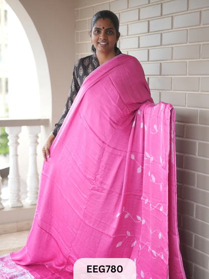 BATIK PRINT MODAL SAREE
