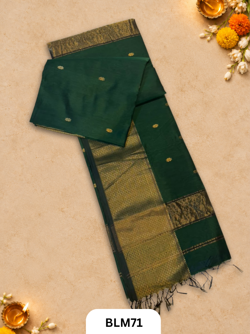Big & Small Border Butidaar Saree
