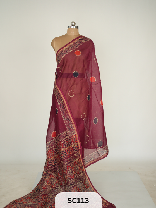 CHANDERI SILK SAREE