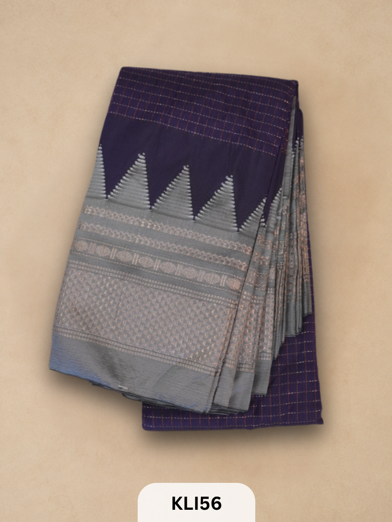 ILKAL TOPI BORDER HANDLOOM SAREE