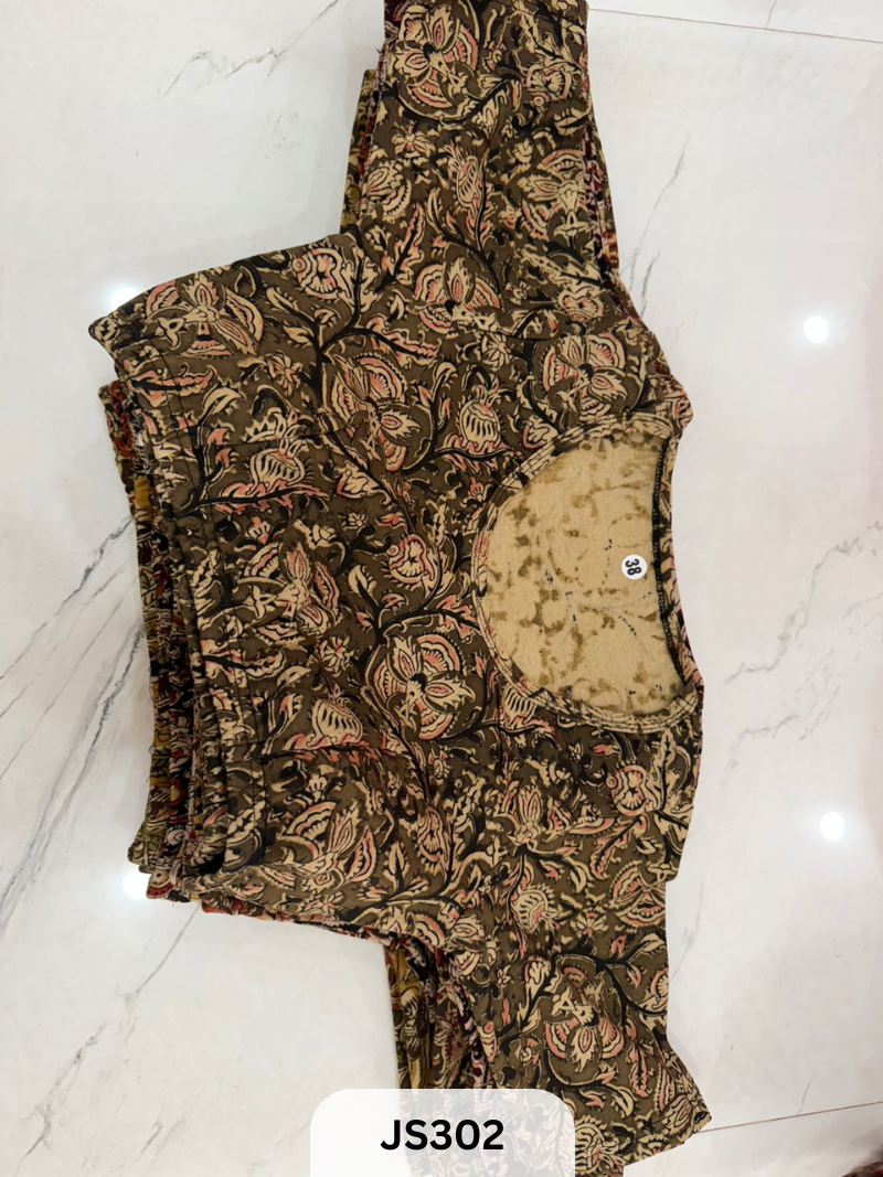 Kalamkari Stitched Blouse - 38 Size