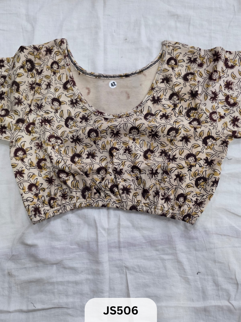 Kalamkari Stitched Blouse - 42