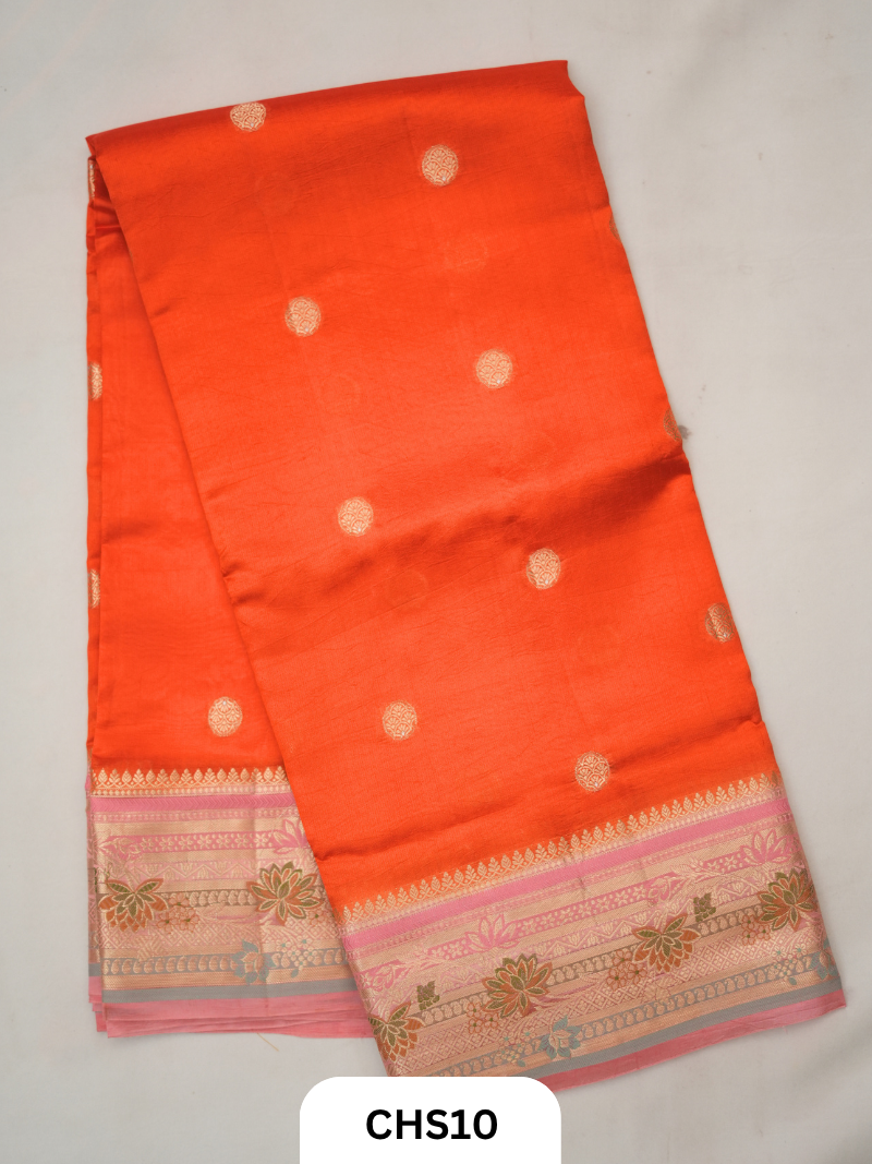 Pure Kora Organza Handloom Saree