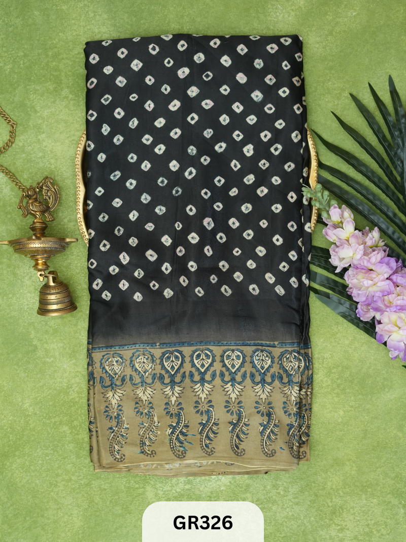 MODAL BANDHINI SAREE