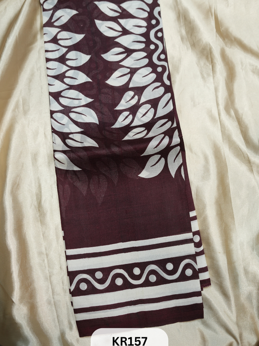 MURSHIDABAD HAND PAINTED SAREES