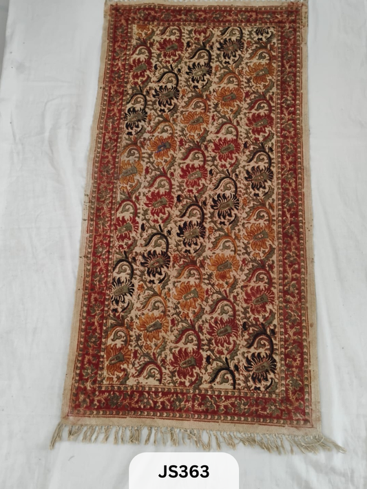 KALAMKARI PRINT FLOOR MAT (2X4 FEET)