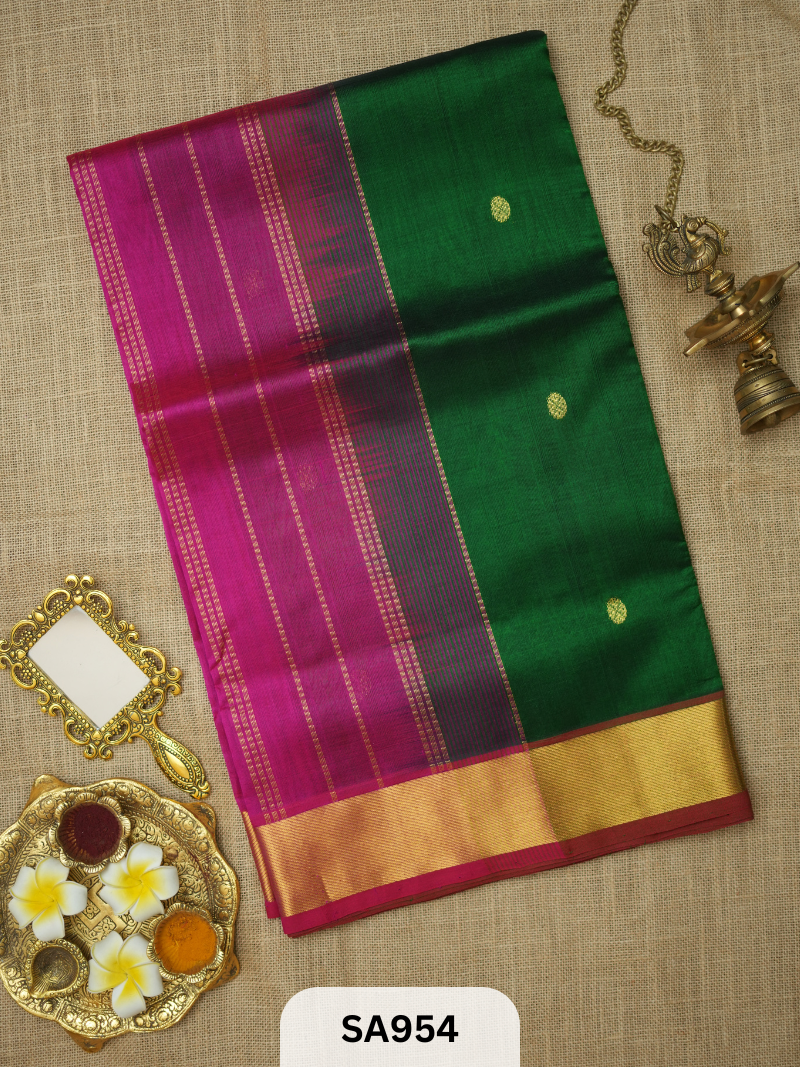 PURE HANDLOOM SILK COTTON SAREE
