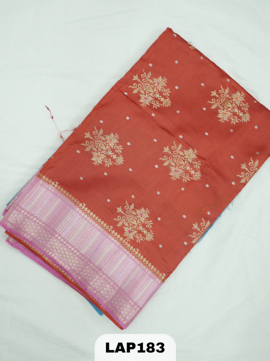 Banaras kora dupion silk saree