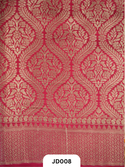 Semi Matka With Meenakari Work Saree