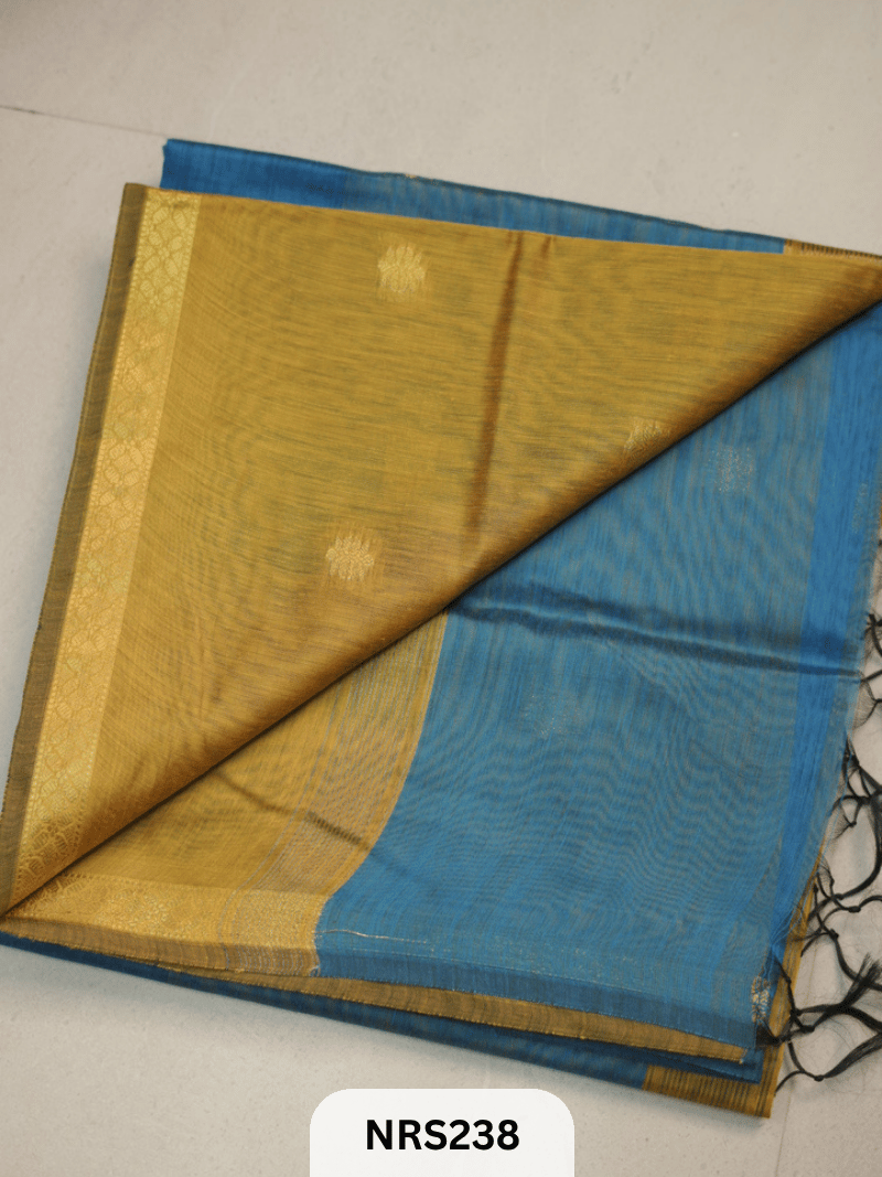 CHANDERI INSPIRED MAHESWARI SAREE