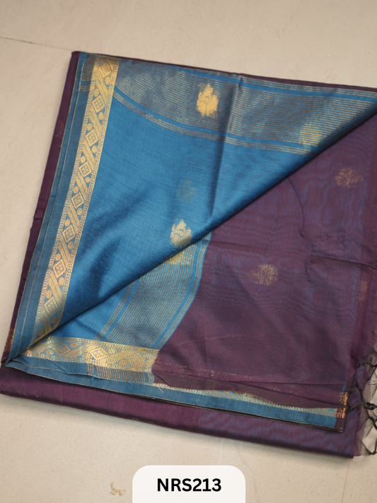 CHANDERI INSPIRED MAHESWARI SAREE