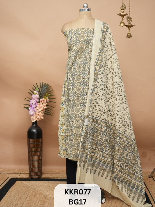 COTTON AJRAKH SALWAR SUIT