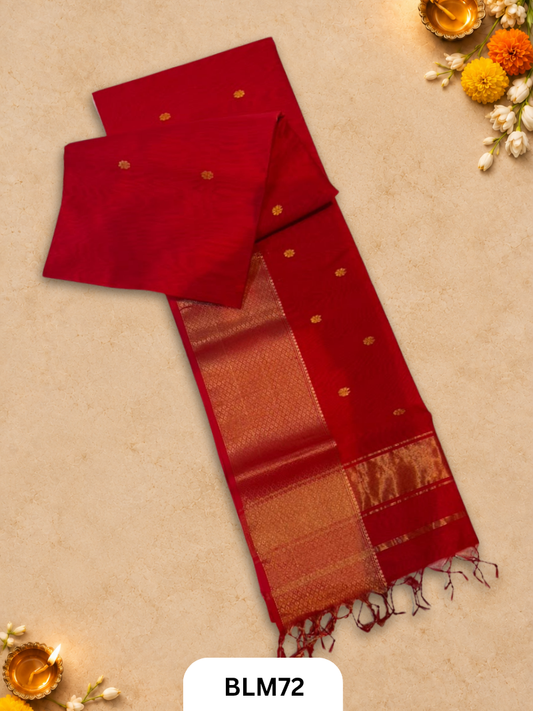 Big & Small Border Butidaar Saree